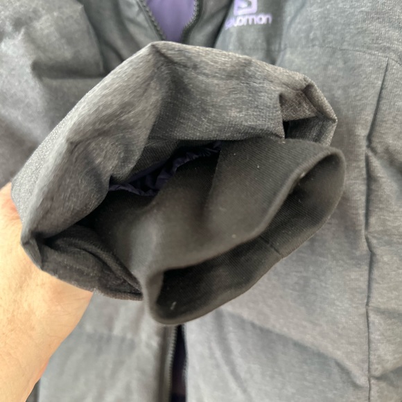 Salomon long down jacket - Picture 5 of 12